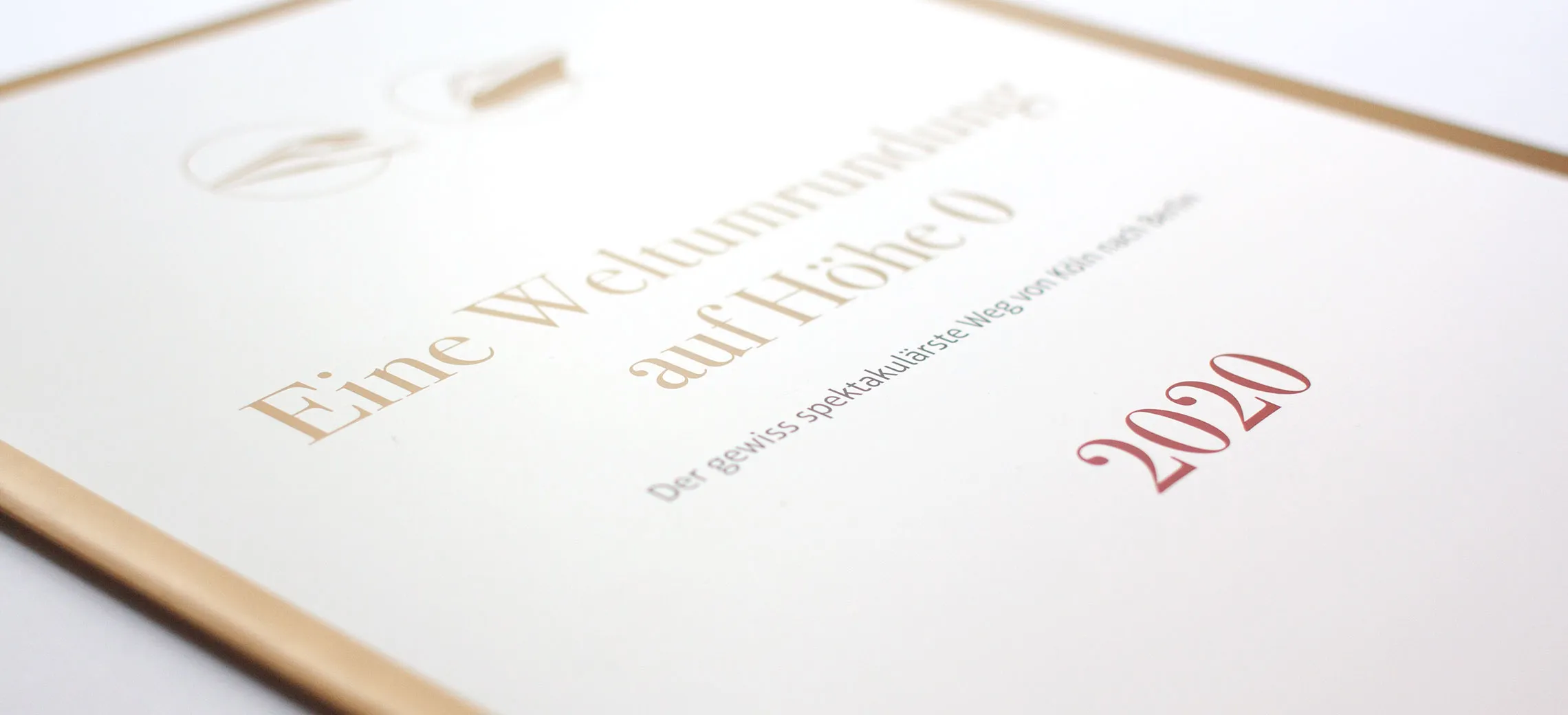 Reisebroschüre ARTE: Titel Close-up