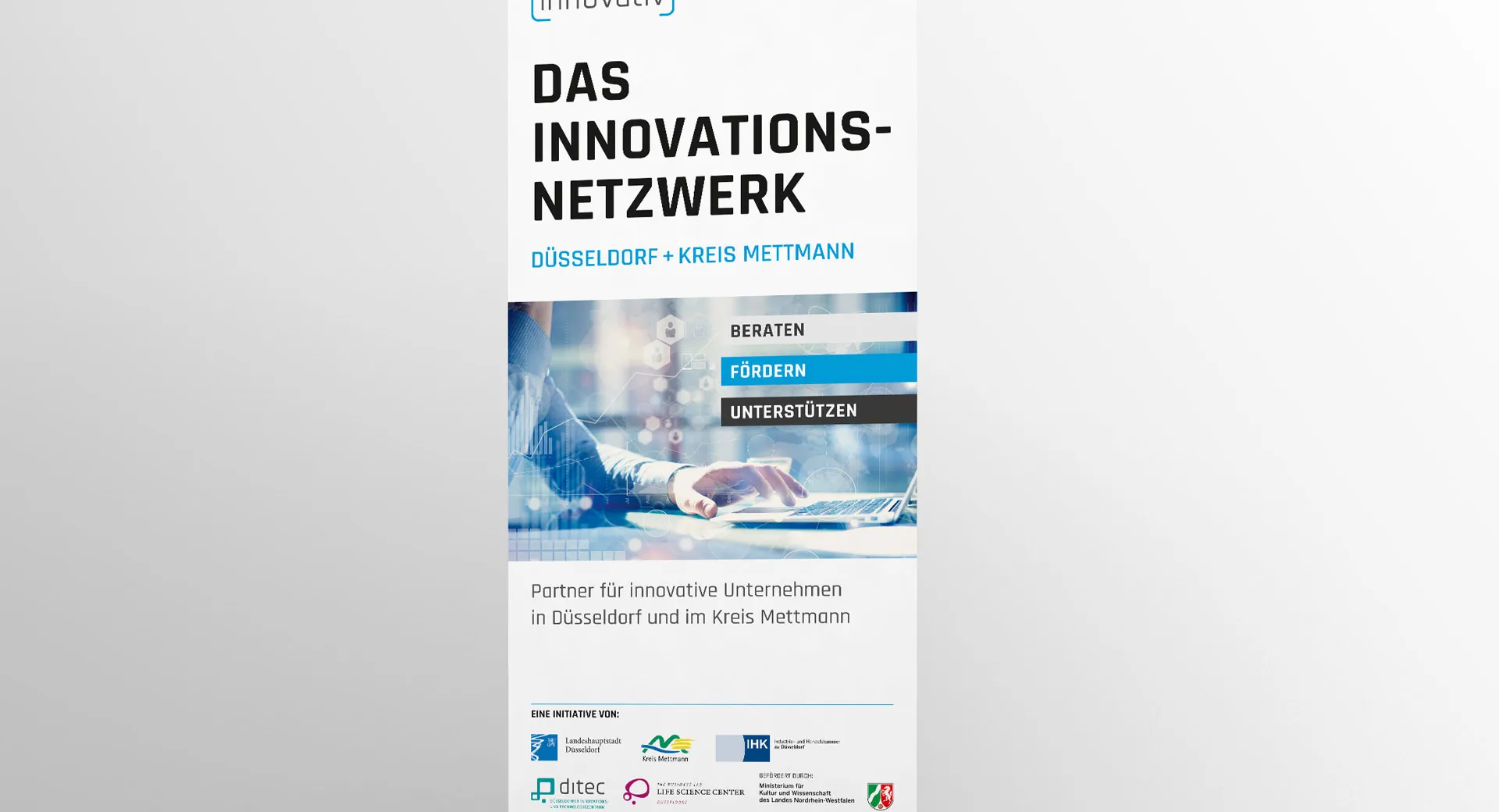 DUS+ME innovativ: Roll-up