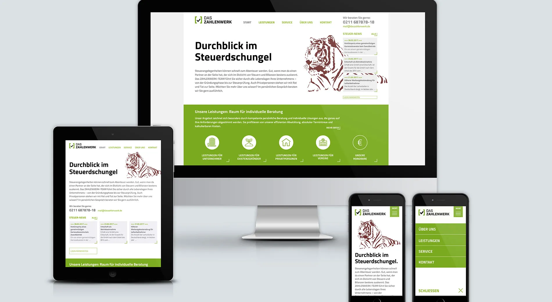 Das Zahlenwerk: Website