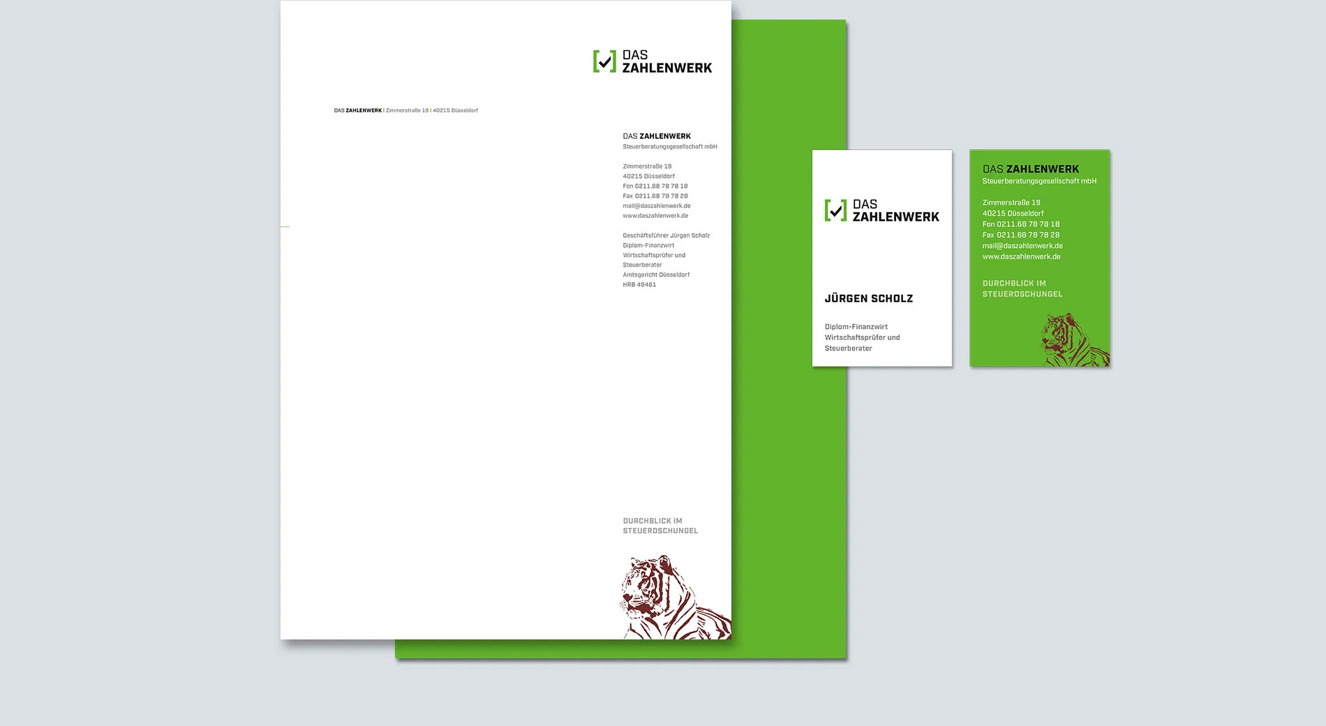 Das Zahlenwerk: Geschäftsausstattung