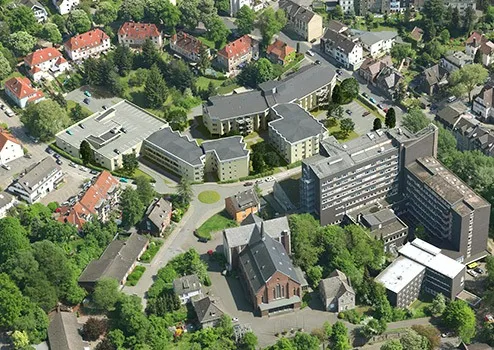 Katholische Kliniken Ruhrhalbinsel – Luftbildmontage, 2010