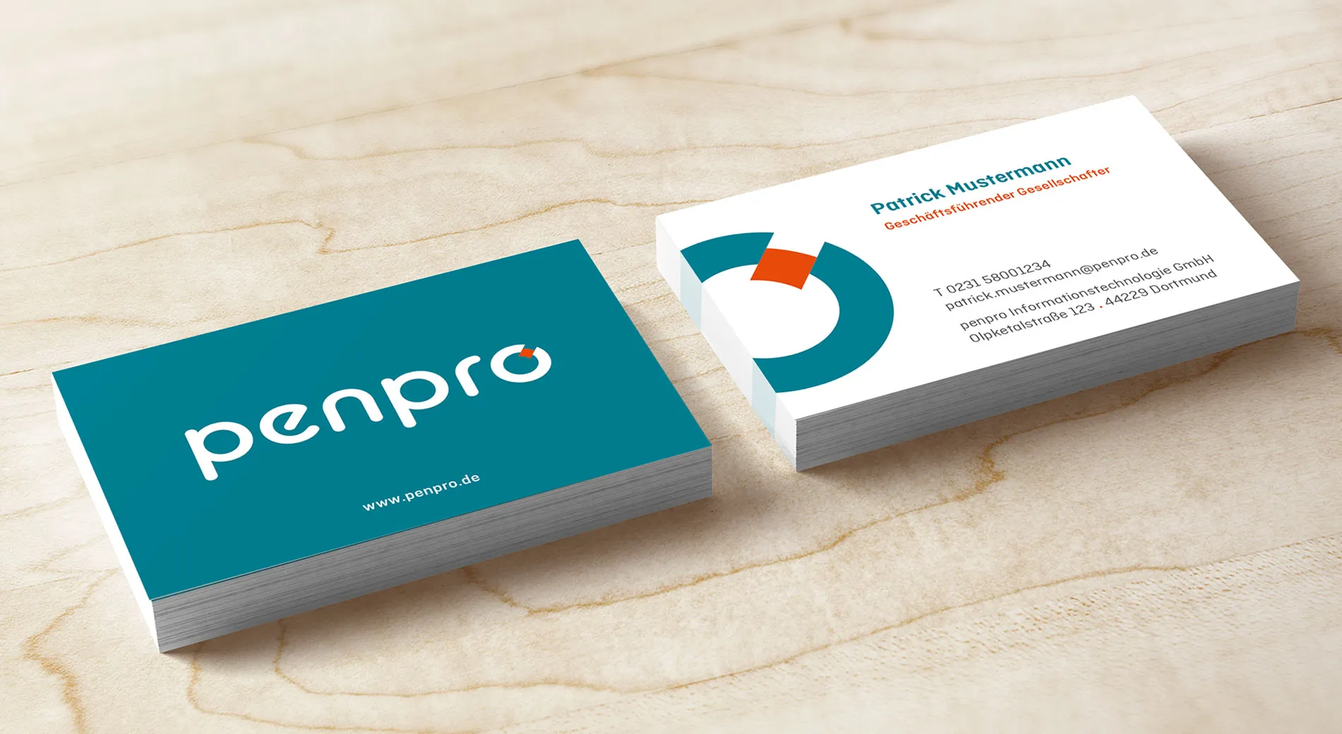 penpro: Visitenkarte