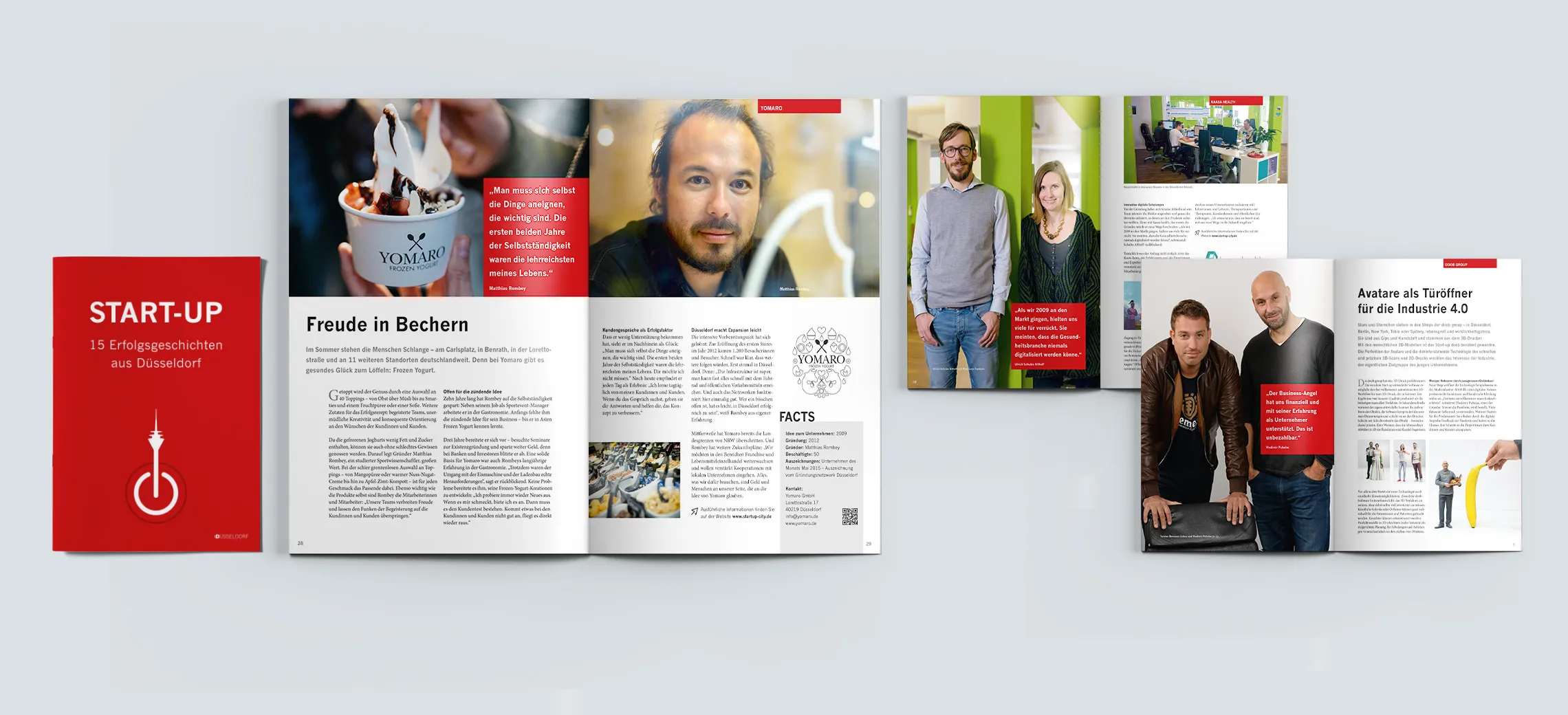 Broschüre Start-up: Erfolgsgeschichten