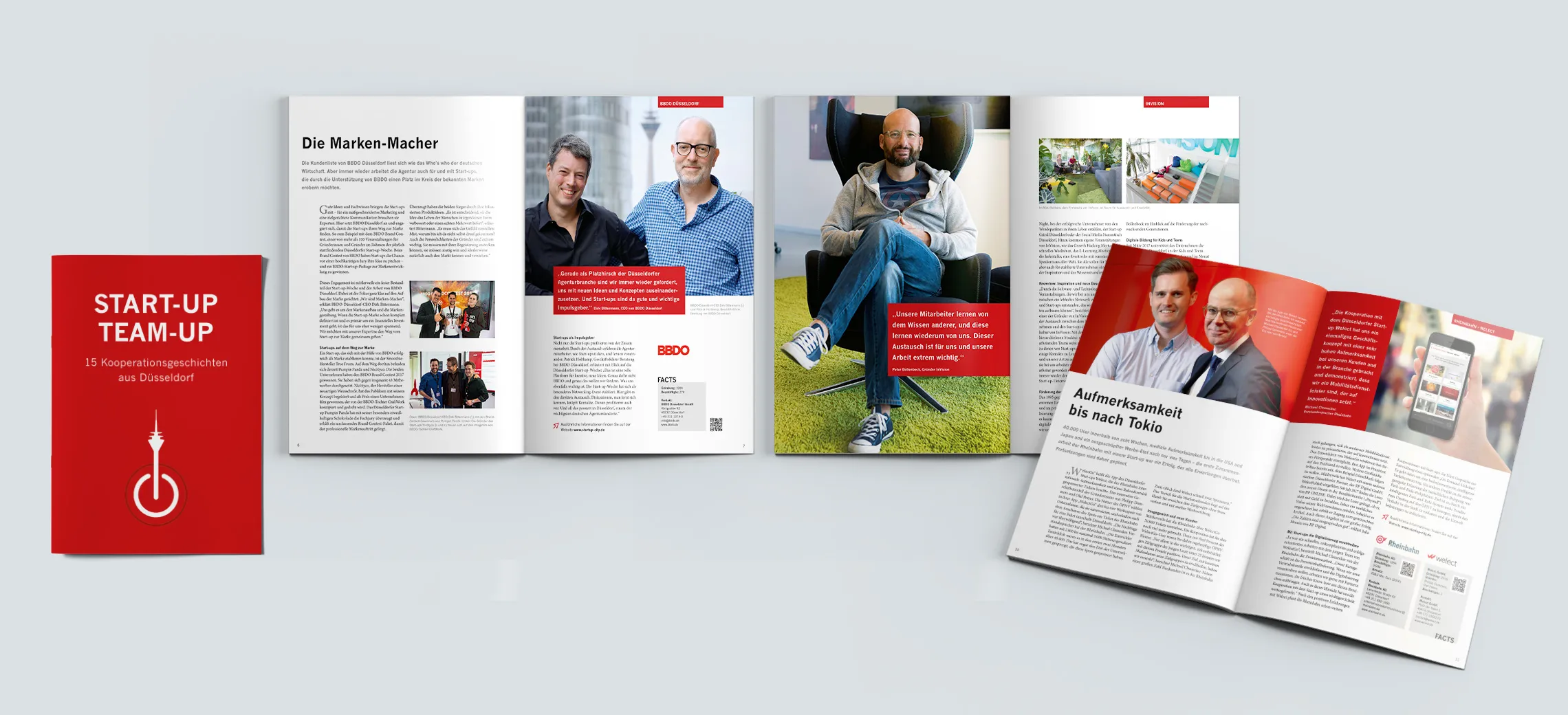 Broschüre Start-up: Kooperationsgeschichten