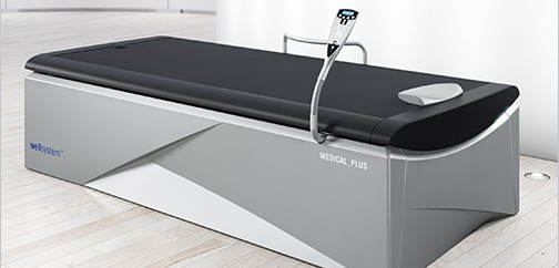 Wellsystem: Mit innovativer Überwasser-Massage fit in 15 Minuten.